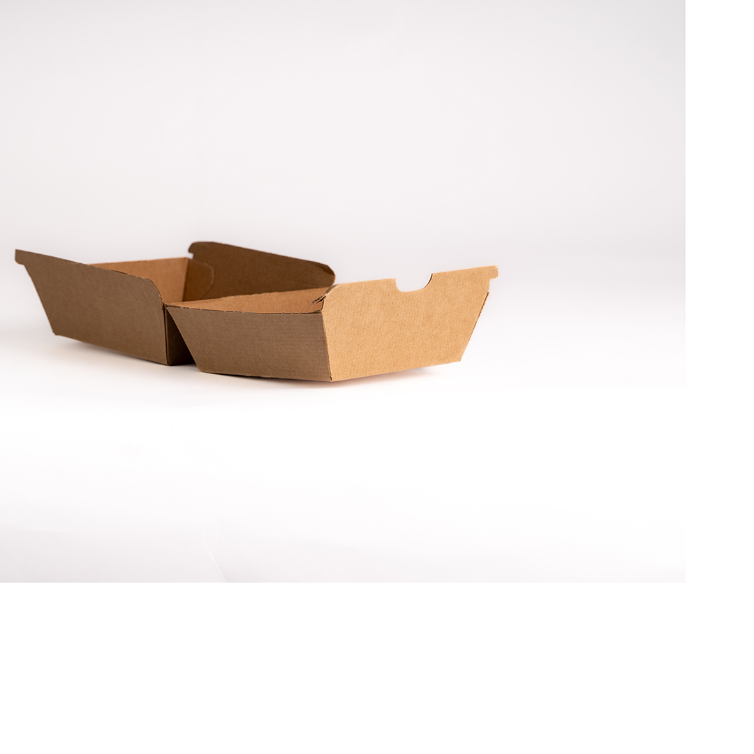 BROWN BURGER BOXES X 200