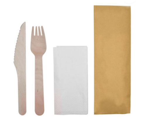 3in1(Fork+Knife+Napkin)